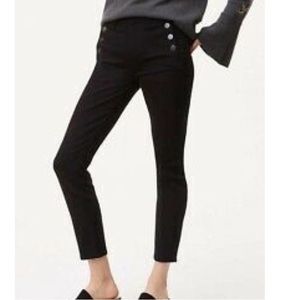 Loft High Waist Modern Skinny Sailor Jeans